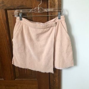 BDG corduroy wrap skirt